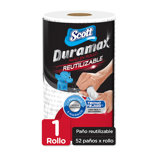 [7702425993730] PAPEL TOALLIN DURAMAX REUTILIZABLE X UNIDAD (SCOTT)