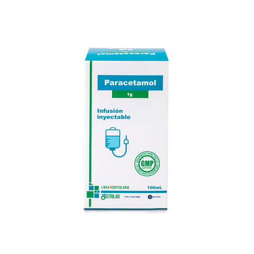 PARACETAMOL  1G X 100ML (CR DISTRILAB)
