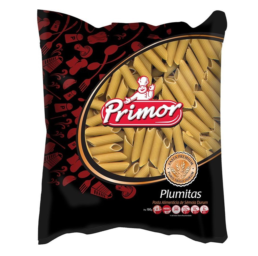 PASTA CORTA PLUMITAS 1KG (PRIMOR)