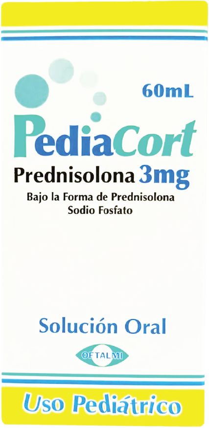 [7591196006097] PEDIACORT SOLUCION PEDIATRICA (PREDNISOLONA) 3MG X 60ML (OFTALMI)