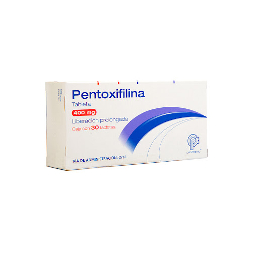 [7501384504946] PENTOXIFILINA  400MG X 30 TABLETAS (CR CCM)