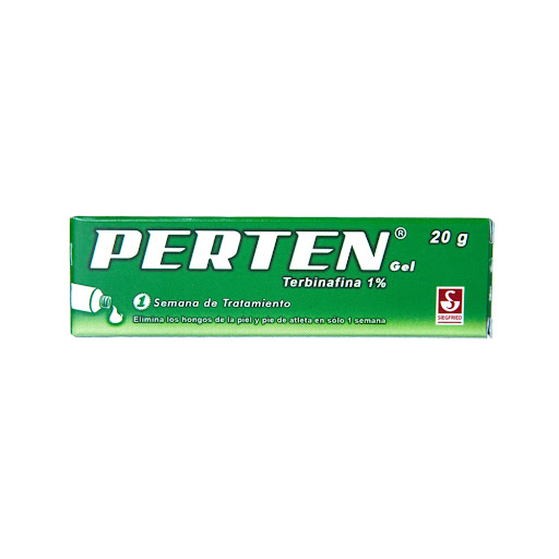 [7592601301820] PERTEN GEL TOPICO (TERBINAFINA) 1% X 20GR (MEYER)