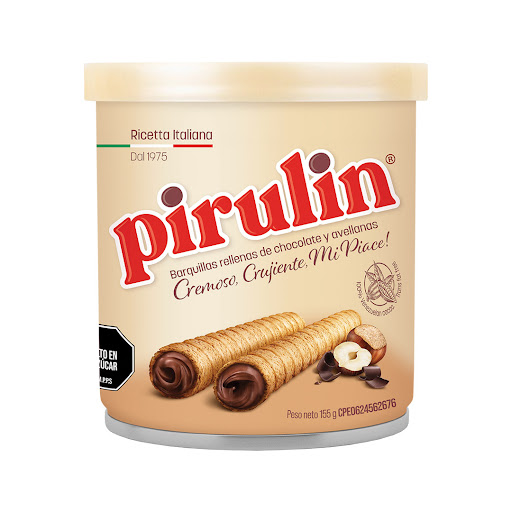 [7591675000424] PIRULIN DE CHOCOLATE LATA 155GR (PIRULIN)