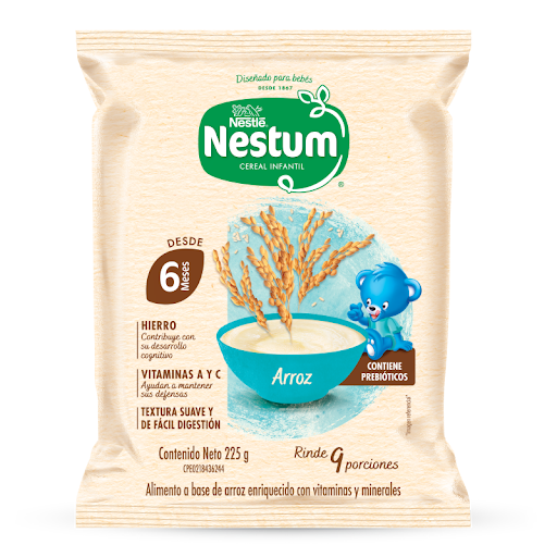 PREBIO 1 FE + ARROZ 225GR (NESTUM)