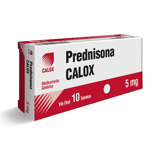 PREDNISONA  5MG X 10 TABLETAS (CALOX)