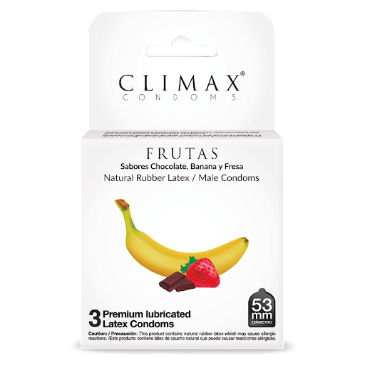 [8852961008678] PRESERVATIVO FRUTAS DE LATEX 3 UNIDADES (CLIMAX)