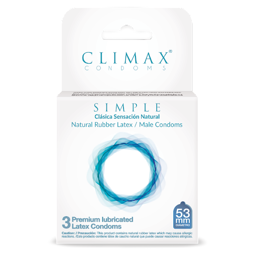 PRESERVATIVO NATURAL DE LATEX 3 UNIDADES (CLIMAX)