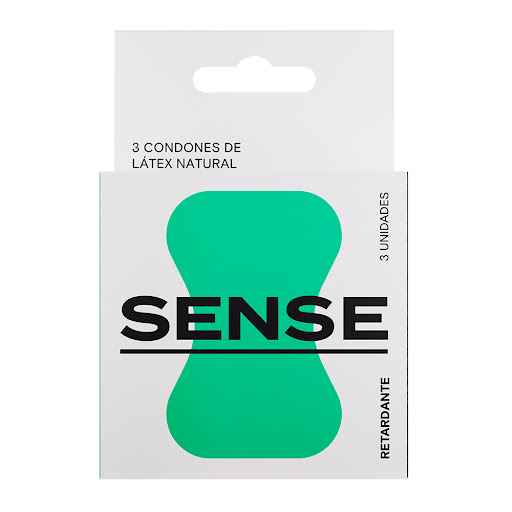 PRESERVATIVO RETARDANTE 3 UNIDADES (SENSE)