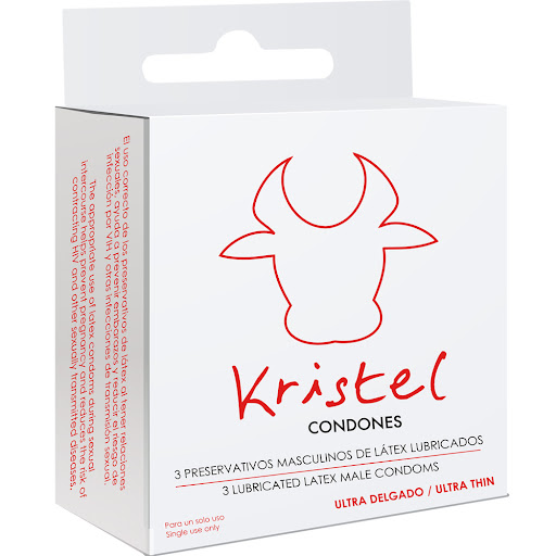 [7592467001056] PRESERVATIVO ULTRA DELGADO  3 UNIDADES (KRISTEL)