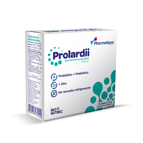 [7709137132242] PROLARDII (PROBIOTICO - PREBIOTICO - ZINC) 1.3GR X 10 SOBRES (LA SANTE)