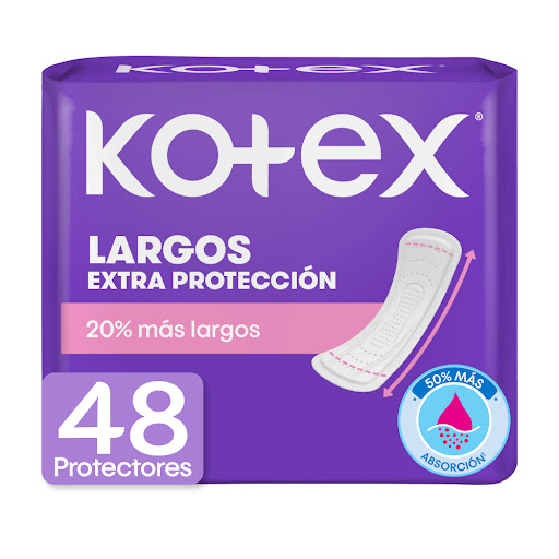 [7702425712072] PROTECTORES DIARIOS EXTRA ABSORCION LARGOS X 48 UNIDADES (KOTEX)