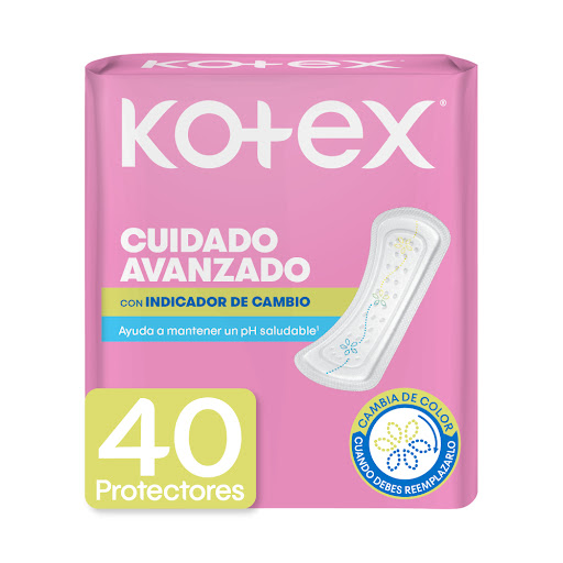 PROTECTORES DIARIOS INDICADOR DE PH X 40 UNIDADES (KOTEX)