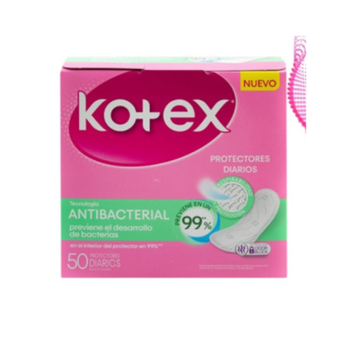 PROTECTORES DIARIOS LINER 50 UNIDADES (KOTEX)