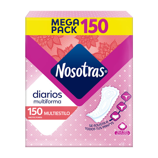 [7702027444654] PROTECTORES DIARIOS MULTIESTILO 150 UNIDADES (NOSOTRAS)