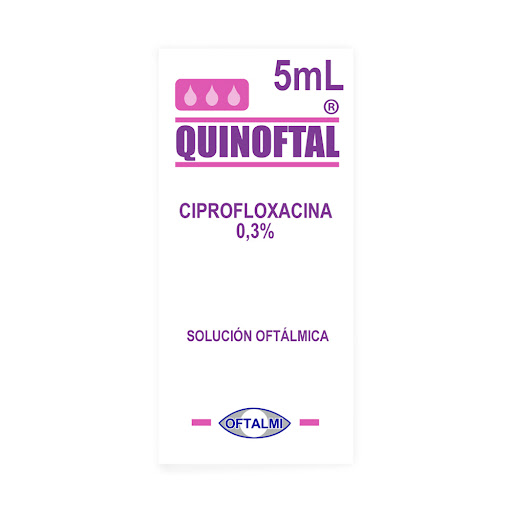 QUINOFTAL SOLUCION OFTALMICA (CIPROFLOXACINA) 0.03% X 5ML (OFTALMI)