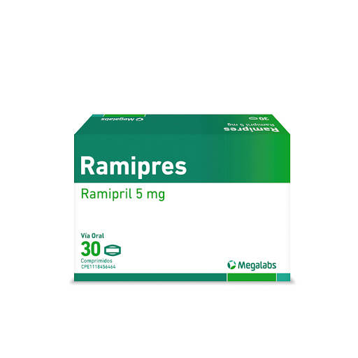 RAMIPRES (RAMIPRIL) 5MG X 30 COMPRIMIDOS (MEGALABS)