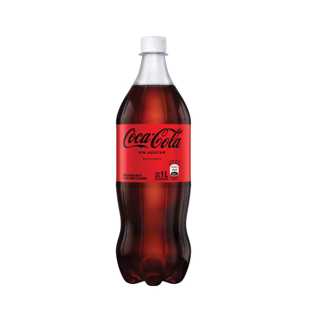 REFRESCO COCA-COLA ZERO 1LT