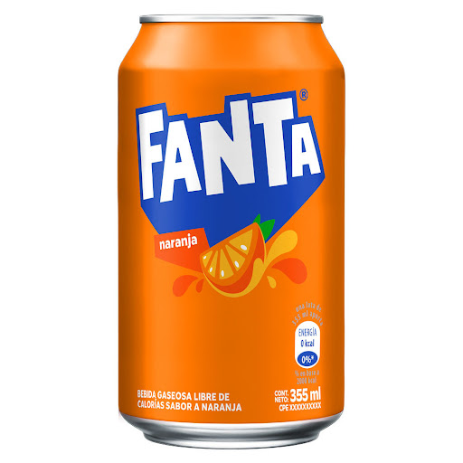 REFRESCO DE NARANJA 355ML (FANTA) LATA