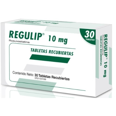 [7591821903739] REGULIP (ROSUVASTATINA) 10MG X 30 TABLETAS (FARMA)