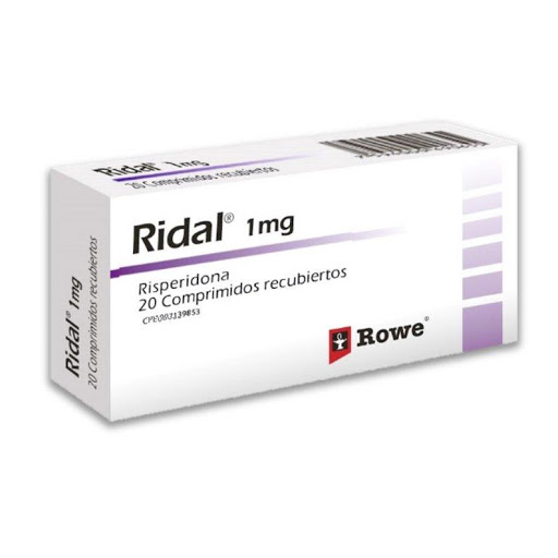 RIDAL (RISPERIDONA) 1MG X 20 COMPRIMIDOS (MEGALABS)