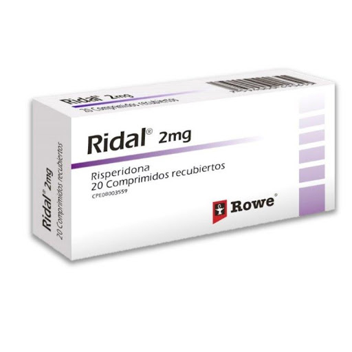 [7594000490617] RIDAL (RISPERIDONA) 2MG X 20 COMPRIMIDOS (MEGALABS)