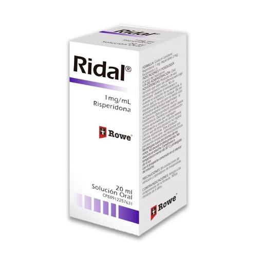 [7594000491799] RIDAL SOLUCION ORAL (RISPERIDONA) 1MG X 20ML (MEGALABS)