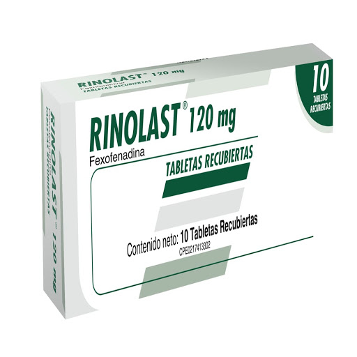 [7591821901179] RINOLAST (FEXOFENADINA) 120MG X 10 TABLETAS (FARMA)