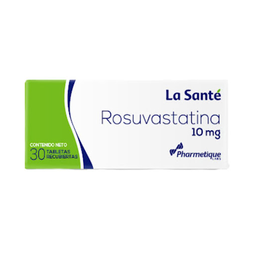 ROSUVASTATINA  10 MG X 30 TABLETAS (LA SANTE)