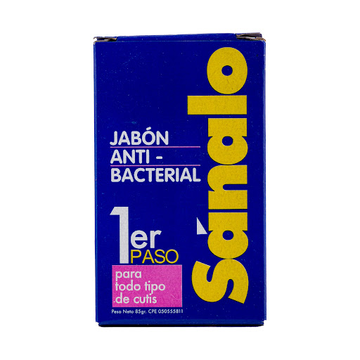 SANALO JABON ANTIBACTERIAL 1ER PASO   X 85GR (VARGAS)