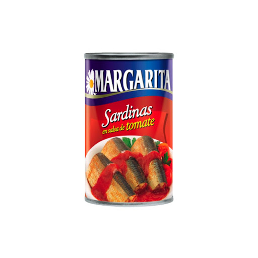 SARDINAS EN SALSA DE TOMATE X 170 GR (MARGARITA)