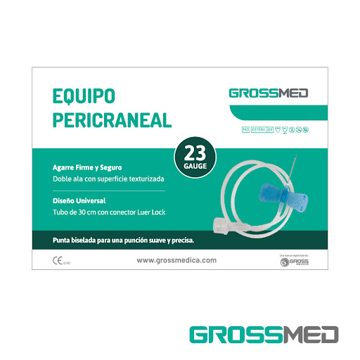 [7597830002081] SCALP PERICRANEAL  23G X 1 UNIDAD (GROSSMED)